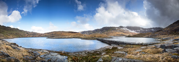 Llyn Llydaw Spring Panorama