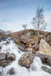Blue Skies at Rhaeadr Idwal