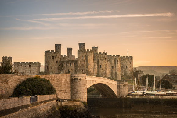 Conwy Castle Sunset