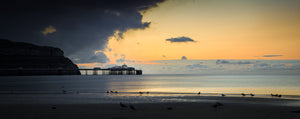 Calm Before the Storm, Llandudno Pier - Panorama