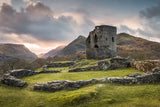 Sunrise at Dolbadarn Castle