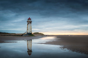 A Cool Sunset at Talacre Lighthouse