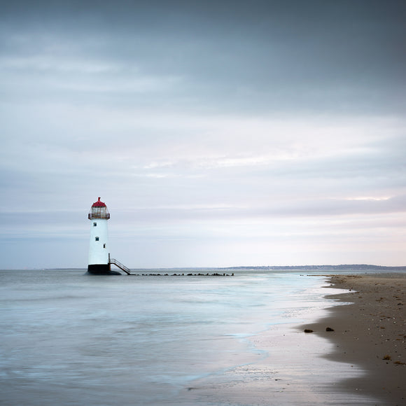 Talacre Lighthouse - Minimalistic Seascape
